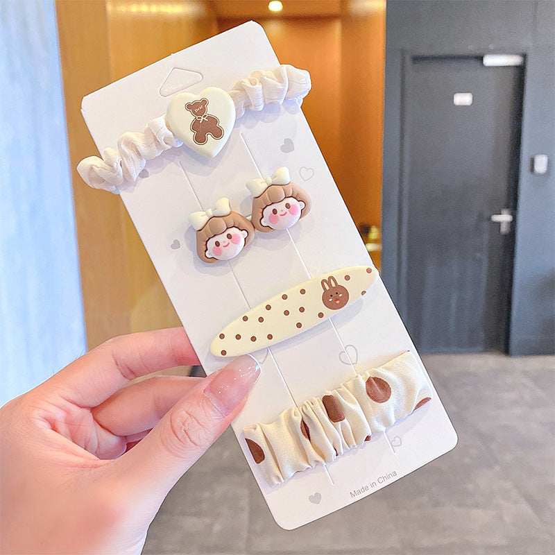 Horsetail Rope Large Intestine Cartoon Animal Cute Hair Accessories