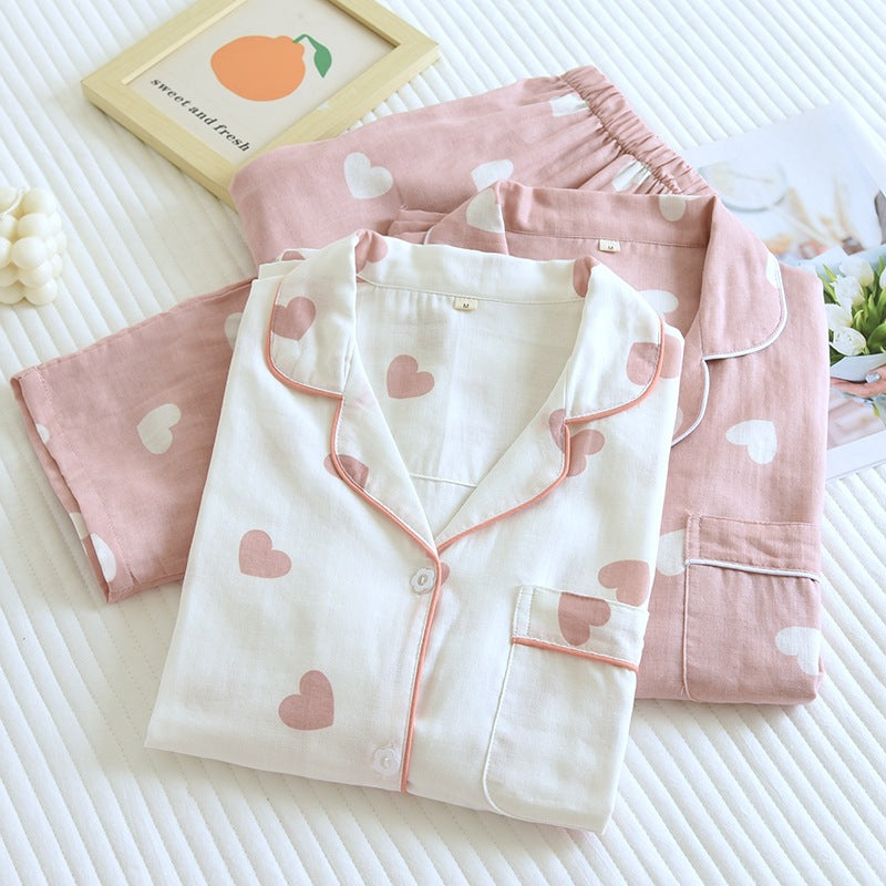cotton pajamas set