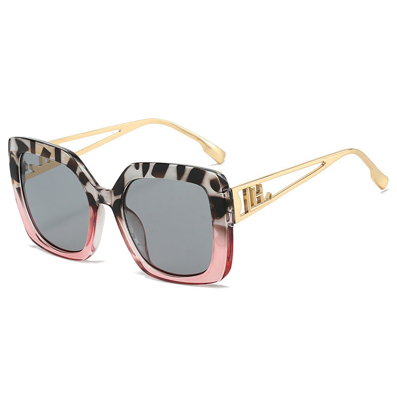 Sunglasses European and American Retro Square Sunglasses